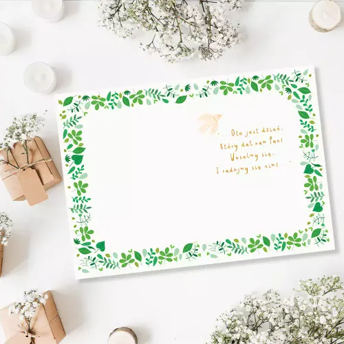 Karnet A5 Komunijny, Złoty Opłatek na Arena.pl