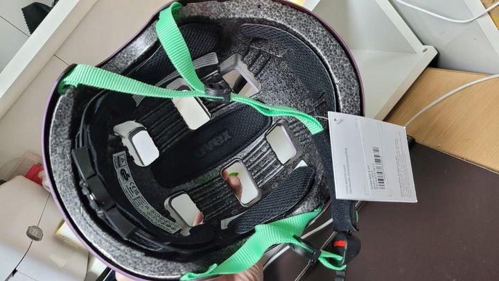 UVEX KID 3 CC Kask rowerowy rozmiar 55-58cm zdjęcie 6