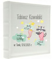 METRYCZKA DZIECKA ALBUM Z NADRUKEM NA 500 ZDJĘĆ