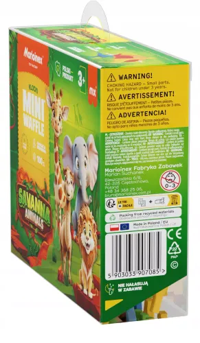 MINI WAFFLE ANIMALS SAWANNA 100 EL. 56.9 NOWOŚĆ na Arena.pl