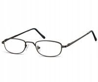 Okulary Oprawki KOREKCYJNE zerówki Optyczne flexy Unisex SUNOPTIC Czarne