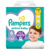 Pampers Active Baby 6 56 szt. 13-18 kg Pieluszki