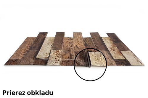 Panele Ścienne 3D PCV Drewno Ciemne OLD TREE na Arena.pl