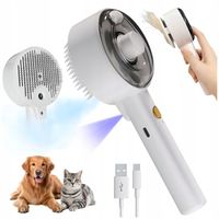 SZCZOTKA PAROWA DLA KOTA PSA ZWIERZĄT ANTYBAKTERYJNA DO PIELĘGNACJI SIERŚCI