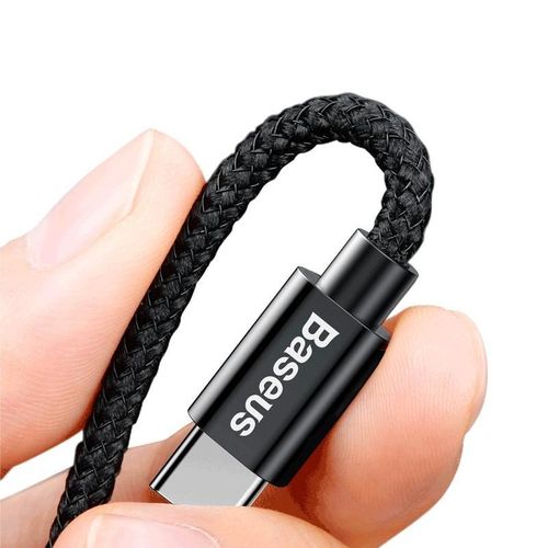 BASEUS 2IN1 2-PORT CAR CHARGER + TYPE-C CABLE BLACK na Arena.pl