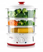 PAROWAR 3 POZIOMY 8,5L 900W JAJOWAR NA 8 JAJ MISKA NA RYŻ GALLET 962