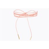 Naszyjnik Choker Delikatny - Różowy N526R