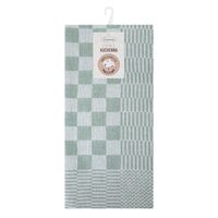 Ścierki kuchenne Mauro bawełna 200 g/m² komplet 50x70 cm zielona