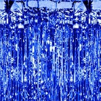 Kurtyna imprezowa ciemny niebieski 100x200 cm