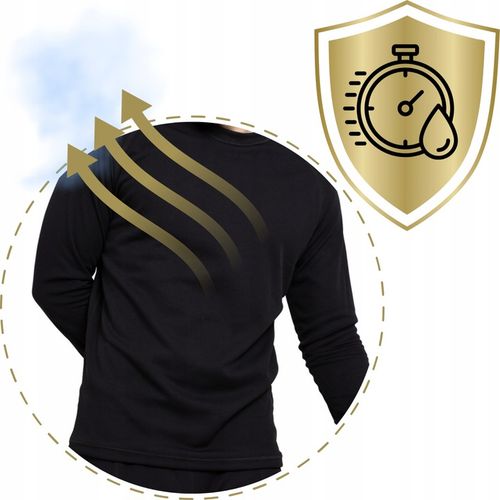 BIELIZNA TERMOAKTYWNA DAMSKA S MĘSKA KOMPLET ODDYCHAJĄCA CIEPŁA Z MESZKIEM na Arena.pl