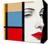 Obraz 30x30cm Geometryczne Spojrzenie w Dal