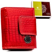 portfel damski skórzany ptn 42329-rs-3627 red