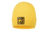 Broel CHER czapka prążkowana żółta 52-54