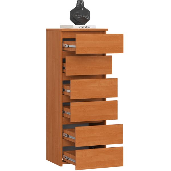 Komoda CL6 40 cm 6 szuflad - olcha zdjęcie 2