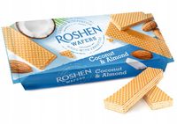 Roshen Wafelki z nadzieniem kokosowo-migdałowym 216 g