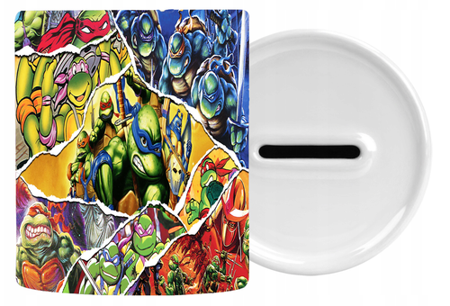 Skarbonka Ceramiczna Żółwie Ninja - Turtles na Arena.pl