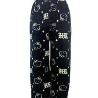 Spodnie od piżamy Hello Kitty Anime luźne, rozmiar XL, kolor 4