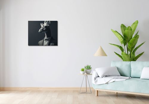 Obraz 60x50cm Żyrafa na Wyjściu na Arena.pl