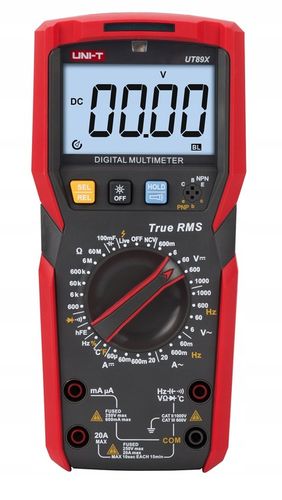 Miernik multimetr PRĄDU NAPIĘCIA AC/DC 20A UT89X na Arena.pl