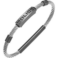 Bransoletka Męska Police PEAGB0039901 Srebrzysty