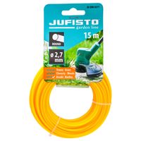 ŻYŁKA TNĄCA DO KOS I PODKASZAREK 2,7 MM 15 MB JUFISTO OKRĄGŁA