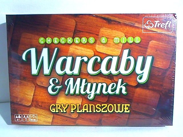 Gra WARCABY/MLYNEK DE LUXE 01681 . zdjęcie 1
