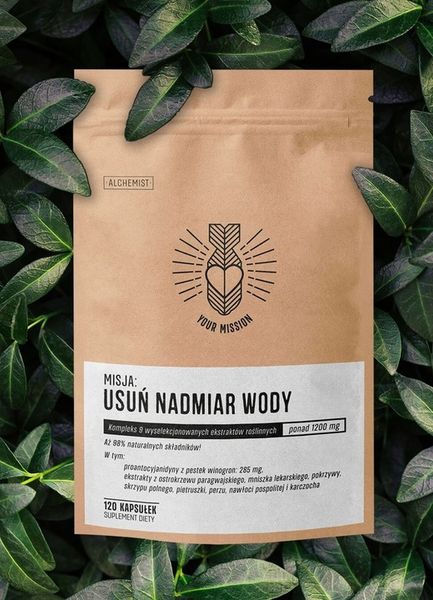 MISJA: Usuń nadmiar wody! 9 ekstraktów 120 kapsułek Alchemist zdjęcie 4