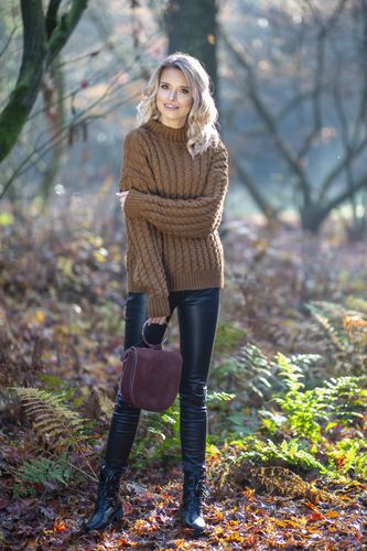 Sweter F591 Ecru UNI na Arena.pl