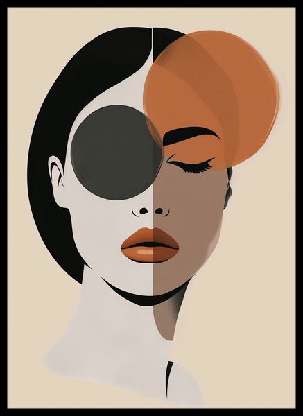 Plakat 39,5x55cm Dwie Strony Piękna zdjęcie 2