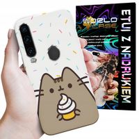 ETUI CASE DO HUAWEI Y6P - SŁODKI KOTEK KOT OBUDOWA PLECKI