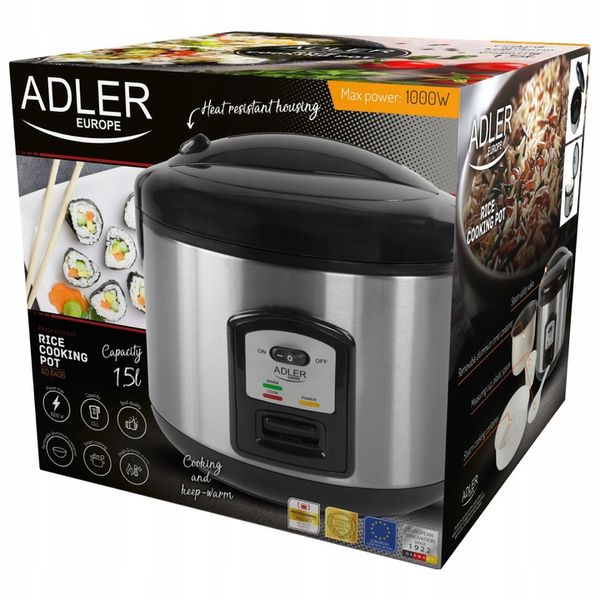 ADLER AD6406 garnek do gotowania ryżu 1,5L 1000W zdjęcie 7