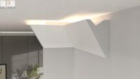 Listwa oświetleniowa ścienna LED DLOS1 12cm x 7cm sztukateria XPS DECOREM