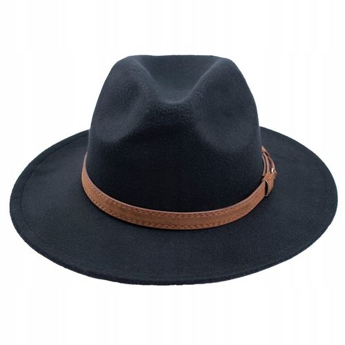 KAPELUSZ PANAMA fedora elegancki filcowy na Arena.pl