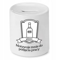 Skarbonka Dla Budowlańca Motywuje Mnie Do Pracy Z Nadrukiem Ze Zdjęciem