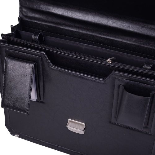 Teczka męska KEMER S 622/MB Czarna na Arena.pl