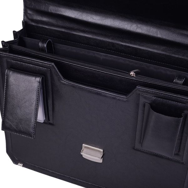 Teczka męska KEMER S 622/MB Czarna zdjęcie 5