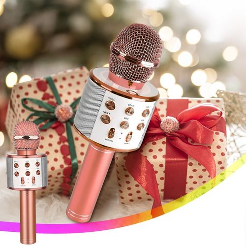 MIKROFON BEZPRZEWODOWY KARAOKE GŁOŚNIK BLUETOOTH PREZENT DLA DZIECI na Arena.pl