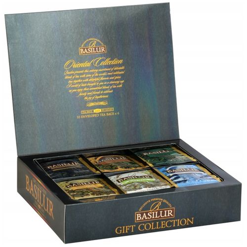 Zestaw herbat Basilur Oriental Collection 6 rodzajów 60 saszetek 110 g na Arena.pl