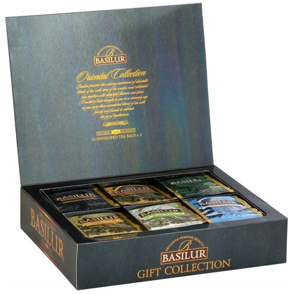 Zestaw herbat Basilur Oriental Collection 6 rodzajów 60 saszetek 110 g zdjęcie 5