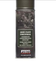 Farba maskująca wojskowa spray FOSCO RAL 6014 400 ml Olive Drab