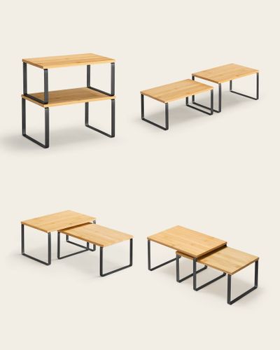 Półki kuchenne x2 - KCS02NB na Arena.pl