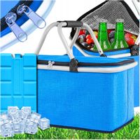 LODÓWKA TURYSTYCZNA KOSZ PIKNIKOWY TERMICZNY XXL