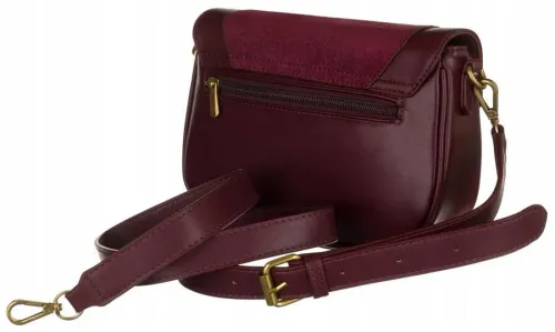 torba z eko skóry david jones bordowy na Arena.pl