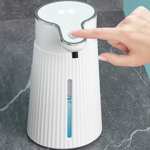 Bezdotykowy Dozownik Mydła Płynu 400ml Automatyczny Dyspenser Duży USB-C IR na Arena.pl