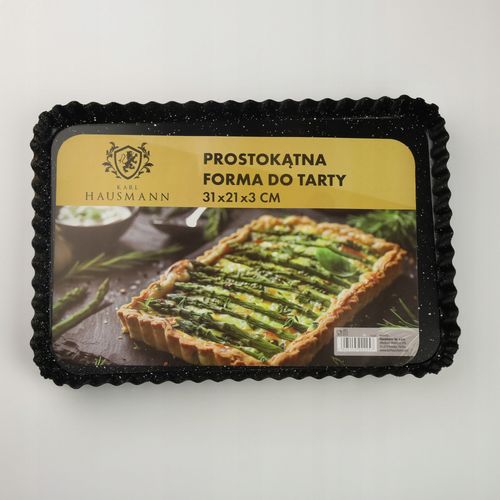 FORMA DO TARTY Z WYJMOWANYM DNEM PROSTOKĄTNA BLACHA DO PIECZENIA CIAST na Arena.pl