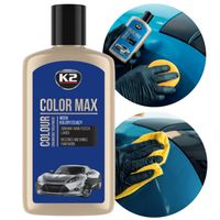 pasta wosk koloryzujący do samochodu auta k2 color max 250 ml niebieski