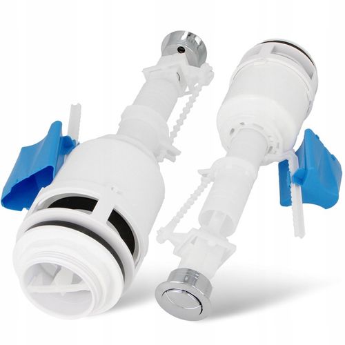 ZAWÓR SPUSTOWY SPŁUCZKI Uniwersalny DWUFUNKCYJNY Przycisk Spłukujący WC na Arena.pl