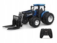TRAKTOR CIĄGNIK ZDALNIE STEROWANY 1:24 RC WIDŁY