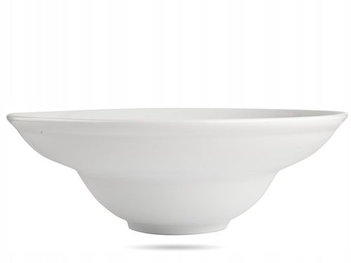 LUBIANA KASZUB/HEL Talerz Obiadowy Głęboki Do Makaronu Pasty 26 cm Biały na Arena.pl