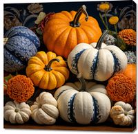 Obraz 100x100cm Jesienne Bogactwo